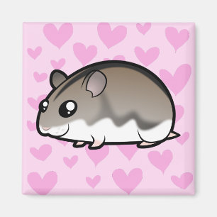 Aimant Amour nain de hamster