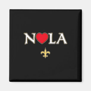 Aimant Amour Nola La Nouvelle-Orléans Fleur De Lis Cœur N