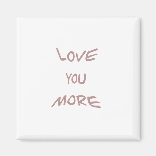 Aimant Amour Plus Esthétique Moderne  (Devant)