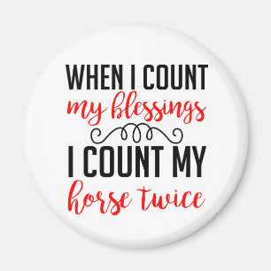 Aimant Amoureux de cheval mignon cowgirl western cowboy P