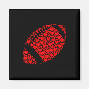 Aimant Amoureux de football drôle Le football est mon Val