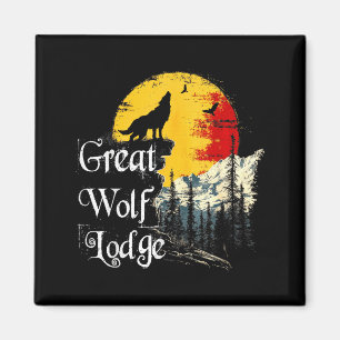 Aimant Amoureux de Great Wolf Lodge Enthousiaste d'aventu