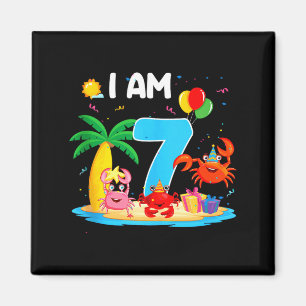 Aimant amoureux des crabes de 7 ans thème crabe 7ème plag
