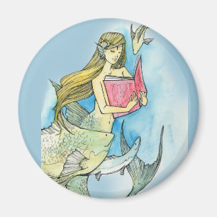 Aimant Amours de sirène pour lire l'aimant