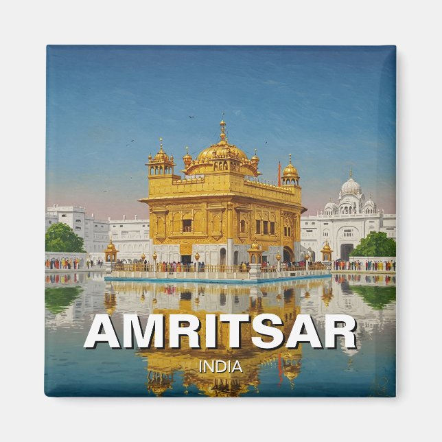 Aimant Amritsar Golden Temple India (Devant)
