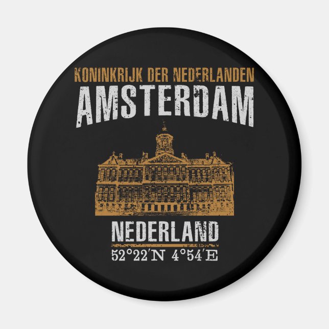 Aimant Amsterdam (Devant)