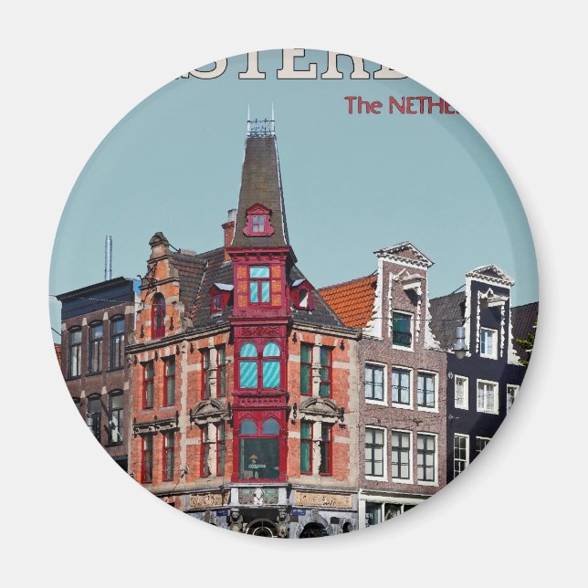 Aimant Amsterdam - Leidsestraat - Keizersgracht (Devant)