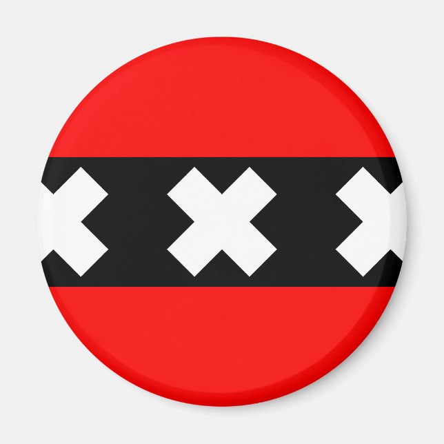 Aimant Amsterdam, Pays-Bas (Devant)