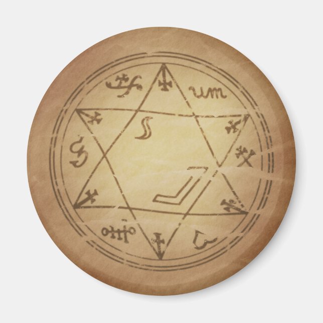 Aimant Amulet magique pour le succès des affaires Charmes (Devant)