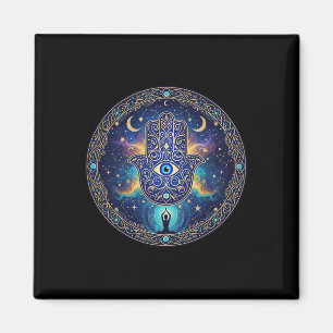 Aimant Amulette de protection contre le mauvais œil Hamsa