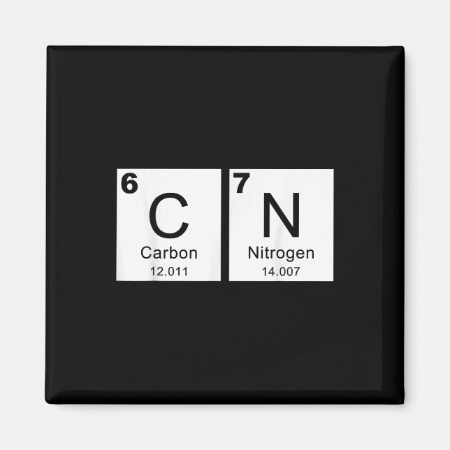 Aimant Amusant 67 Mème Six Sept Prof de Science Drôle Pér (Devant)