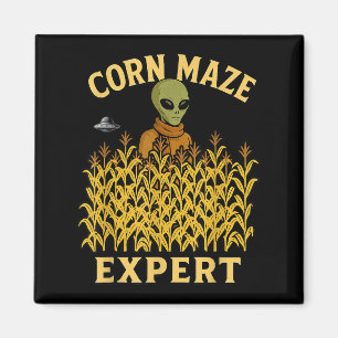Aimant Amusant Alien Corn Maze Expert Automne Enfants Hal