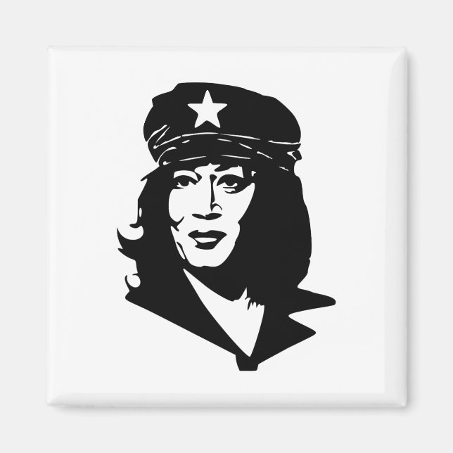 Aimant Amusant camarade Kamala Harris communiste mème (Devant)