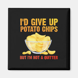 Aimant Amusant Chips De Pomme De Terre Art Pour Hommes Fe