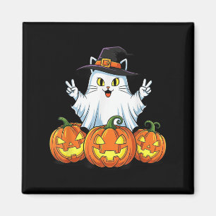 Aimant Amusant Citrouille Fantôme Chat Boo Halloween Enfa