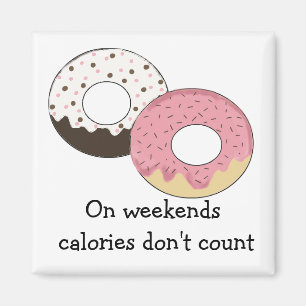 Aimant Amusant Donut Dire