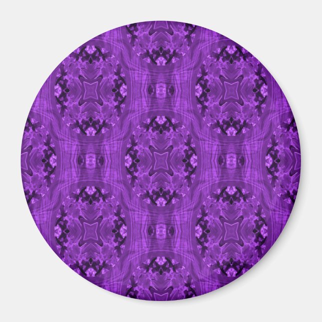 Aimant Amusant en violet....... (Devant)