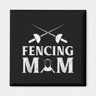 Aimant Amusant Fencing Maman Citation Fencer Maman Humour