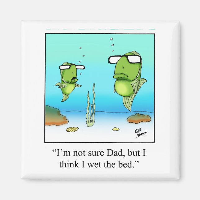 Aimant Amusant Humour de la parenthood (Devant)