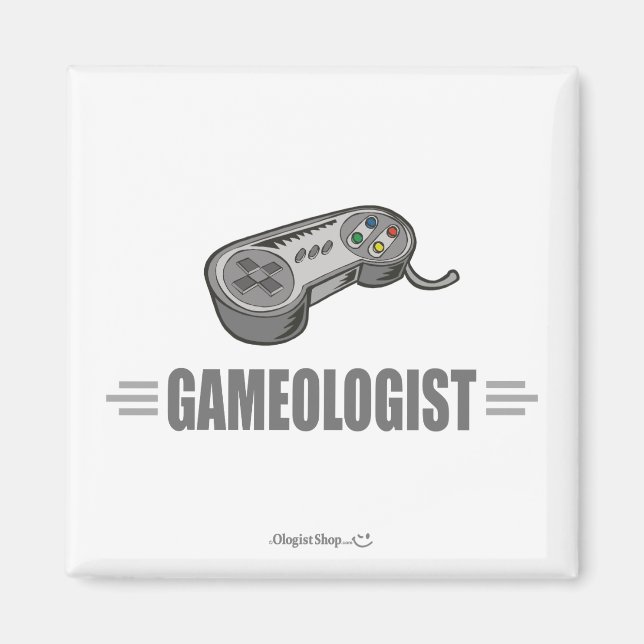 Aimant Amusant jeu vidéo (Devant)