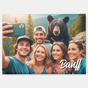 Aimant Amusant Parc national Banff Canada Ours noir