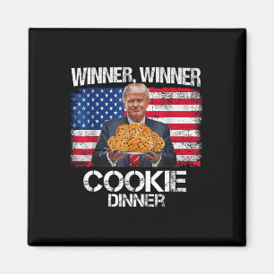 Aimant Amusant Trump Conception de Noël Gagnant Cookie