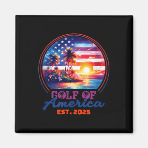 Aimant Amusante Amérique des Etats-Unis Chemise Golfe des
