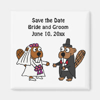 Amusante mariée et Mariage de castor de chambre