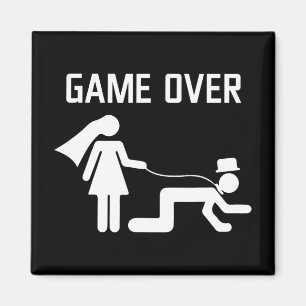 Aimant Amusante Mariée Mariage Bachelor Bachelorette Pa