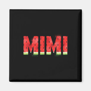 Aimant Amusante Mimi Watermelon Eté Fruit Famille Corresp