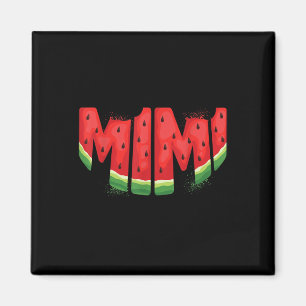 Aimant Amusante Mimi Watermelon Eté Fruit Famille Corresp