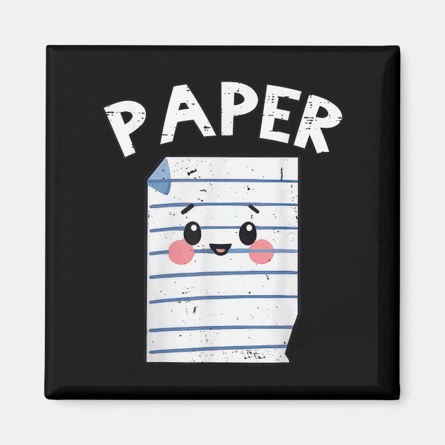 Aimant Amusante tenue d'Halloween de groupe - Ciseaux de  (Devant)