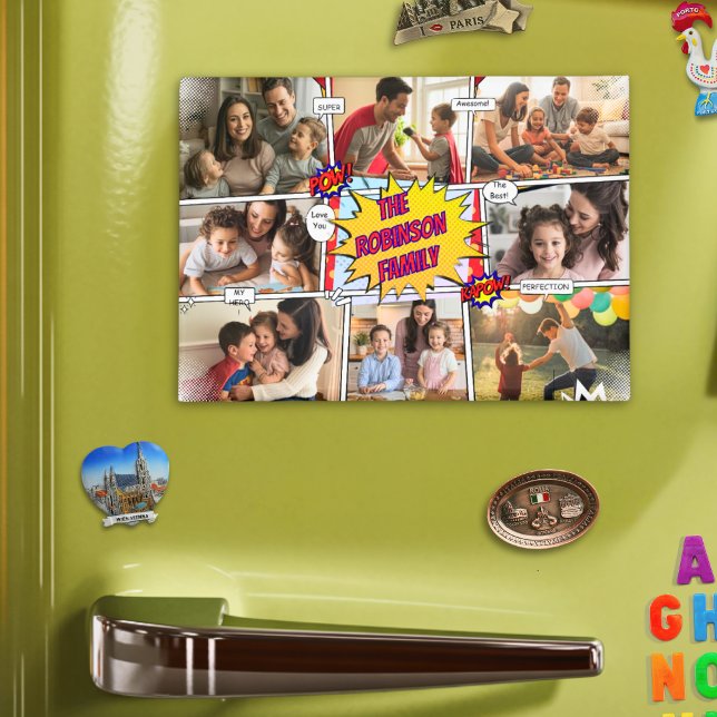 Aimant Amusants Famille Photo Comic Créer Votre Propre Jo (Créateur téléchargé)