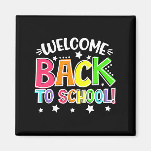 Aimant Amusants Premier jour de l'école Professeur Bienve