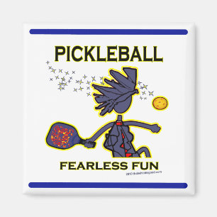 Aimant Amusement courageux de Pickleball