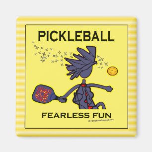 Aimant Amusement courageux de Pickleball