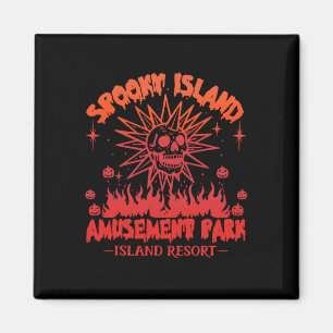 Aimant Amusement Halloween Éffrayant Island Est 2002 P