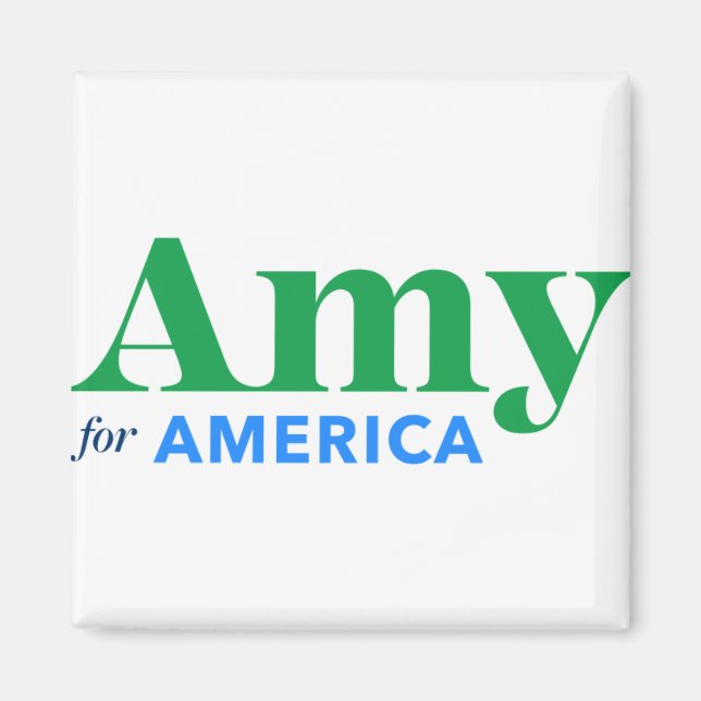 Aimant Amy Klobuchar pour le président 2020 (Devant)