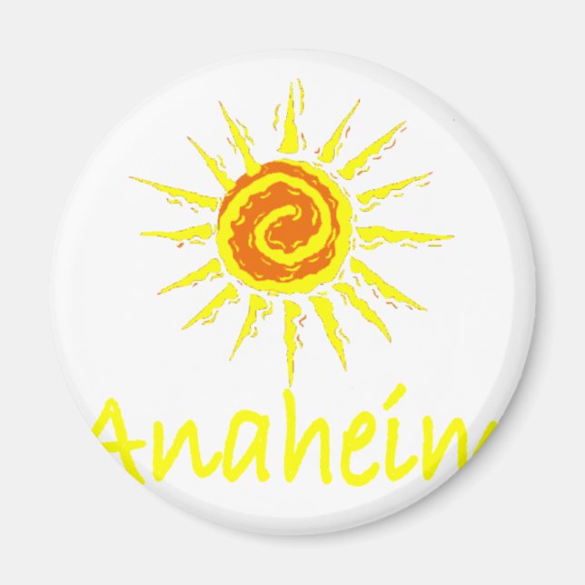 Aimant Anaheim, Californie (Devant)