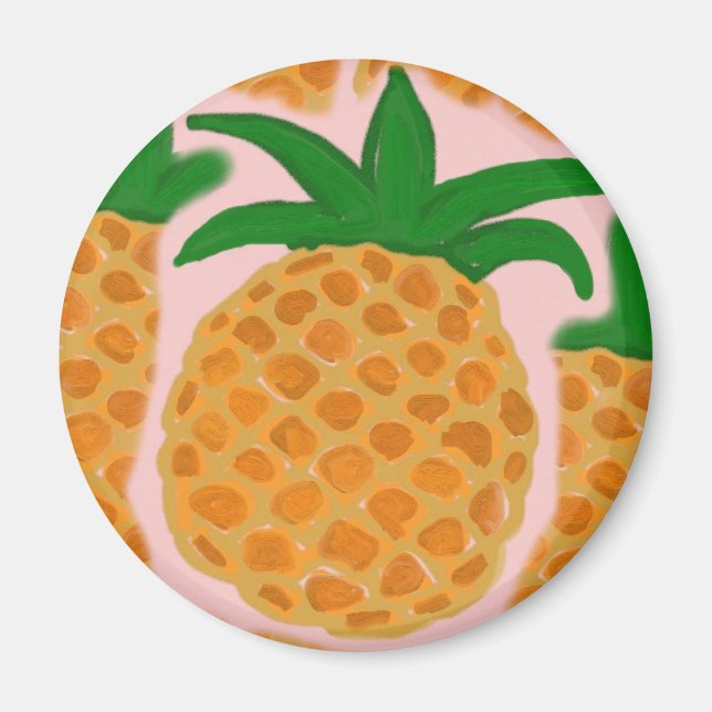Aimant ananas (Devant)