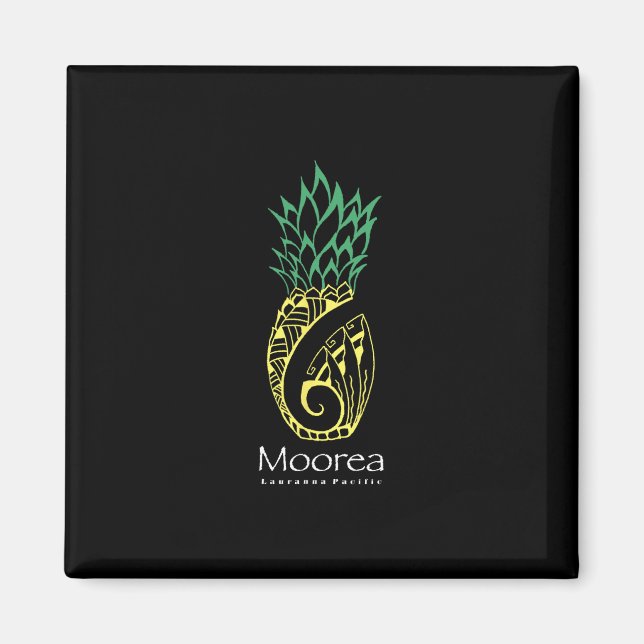 Aimant Ananas de Moorea  (Devant)