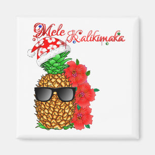Aimant Ananas de Noël de Mele Kalikimaka