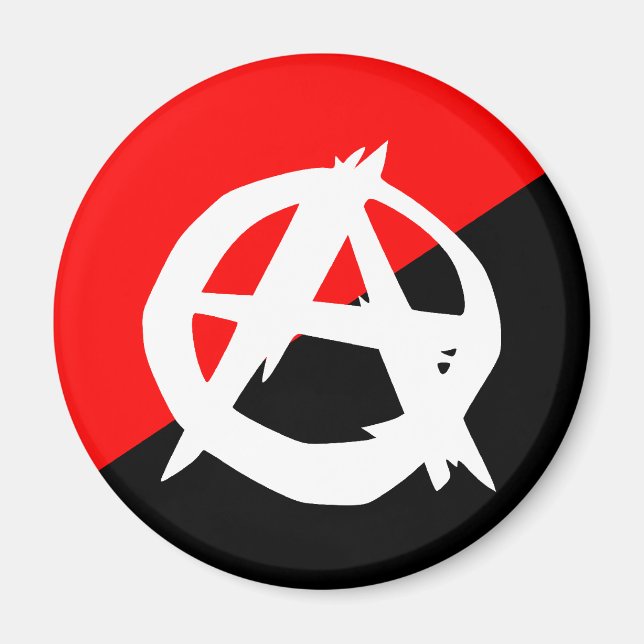 Aimant Anarchiste Avec Un Symbole, Colombie (Devant)