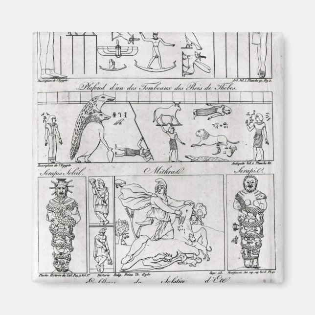 Aimant Ancien Egyptien et persan (Devant)