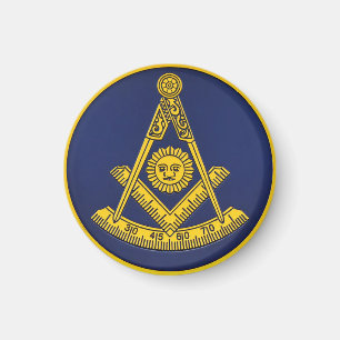 Aimant Ancien Maître Freemason Carré et Compass Masonic