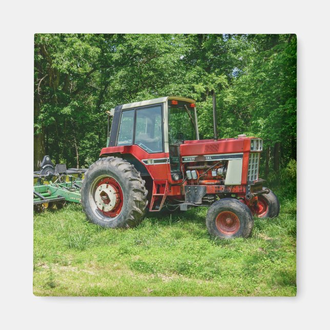 Aimant Ancien tracteur international (Devant)