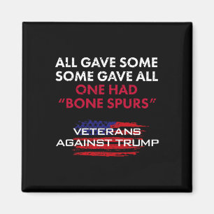 Aimant Anciens Combattants Anti-Trump Bone Dodger Spurs P