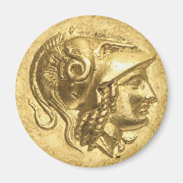 Aimant Ancient Athena Coin (Devant)