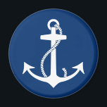 Aimant Ancre<br><div class="desc">Ces tee - shirts graphiques et d'autres éléments ont une conception simple et nautique d'une ancre.</div>