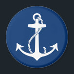 Aimant Ancre<br><div class="desc">Ces tee - shirts graphiques et d'autres éléments ont une conception simple et nautique d'une ancre.</div>